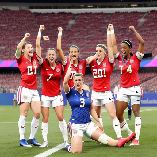 美国女子足球队荣膺女子世界杯冠军