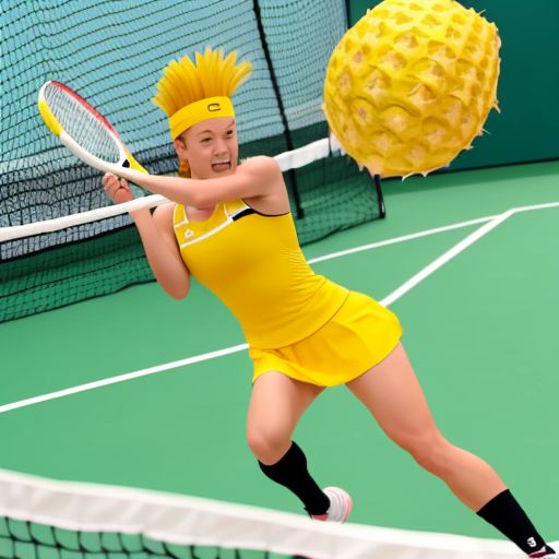 超级菠萝全网球大赛，挑战世界尖子球手