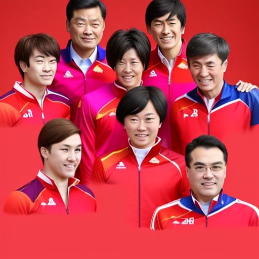 中国队在奥运会上摘得十枚金牌