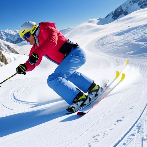 滑雪：掌握转弯和刹车的技巧