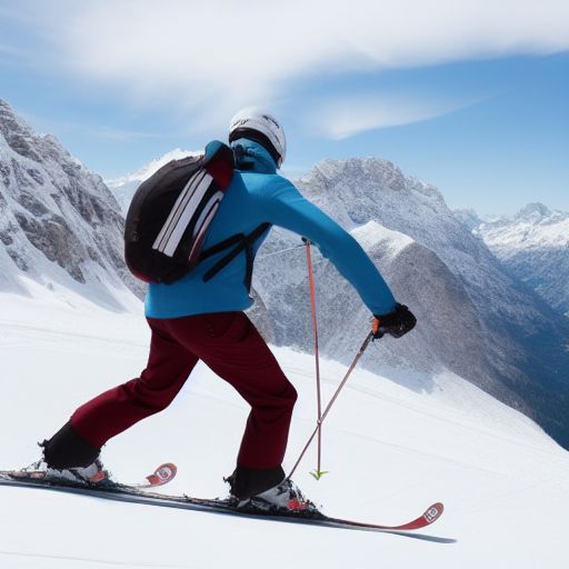 高山滑雪：极限运动的精彩时刻