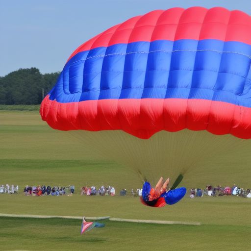 飞翔之梦：滑翔伞比赛的空中盛宴