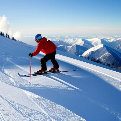 高山滑雪的滑行线路和体重分配技巧