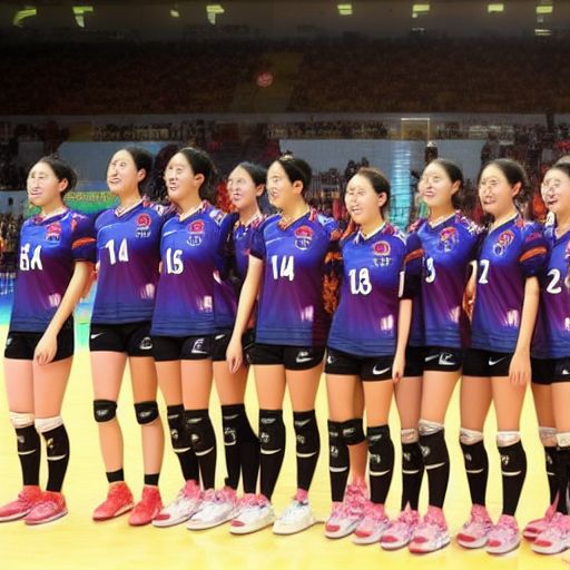 中国女子排球队历史性夺得联合会杯冠军