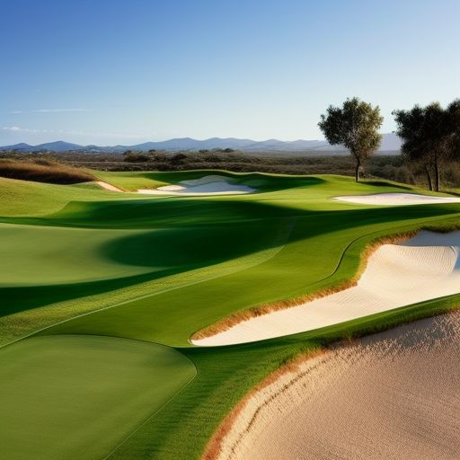 弯曲的风景——高尔夫球赛事中的奇妙挑战